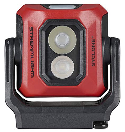 Streamlight 61510 Syclone 400-Lumen USB Rechargeable Multi-Function Compact Work Light, Red - size: Syclone