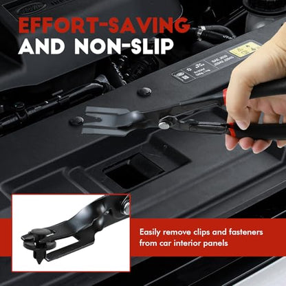 Wuyaoyao Panel Clip Pliers, Auto Door Panel Upholstery Trim Clips Removal Tool, Car Panels Clip Removal Plier, Automotive Fastener Push Pin Pry Pliers, Vehicle Dash Repair Tool, Car Accessories