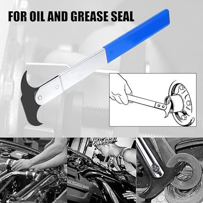 SGT Crank Bearing Camshaft Seal Installer and Remover Set,33pcs Crank Bearing Camshaft Seal with Seal Puller,Crank Seal Installer kit for Automotive Engine Repair - color: BLUE