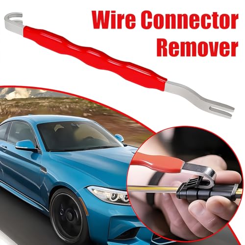 4PCS Electrical Disconnect Pliers for Car, 37960 Straight 13120 37980 60° Vehicle Circuit Connector Separator Tool with Non-Slip Handle, Fuel Line Clip Pipe Pliers, Universal Fit