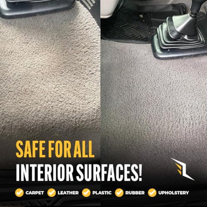 Legendary Interior Cleaner 64oz (Half Gal.) - All Purpose Interior Detailer & Carpet Cleaner for Cars - Safe on Leather, Plastic, Vinyl, Upholstery & Dashboard - UV Protectant - Tough on Stains & Dirt - size: 64 Fl Oz (Pack of 1)