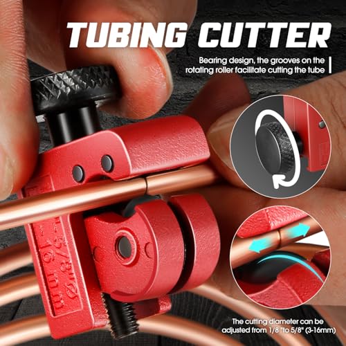 DNA Motoring Brake Line Tubing Kit, 25 Ft. of 3/16 Copper Coated Flexible Tube, Upgraded Brake Line Tube Roll with 16 Fittings and 4 Unions, TOOLS-00773 - style: Upgraded Brake Line Kit