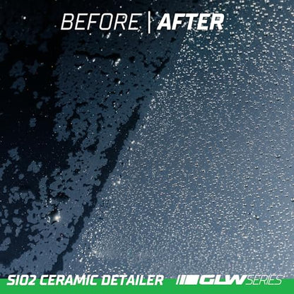 3D Ceramic Detailer, GLW Series | Hyper Gloss Finish | SiO2 Peak Hydrophobic Top Coat | Extends Life of Waxes, Sealants, Coatings | DIY Car Detailing Spray | 16 oz - size: 16 Fl Oz (Pack of 1)