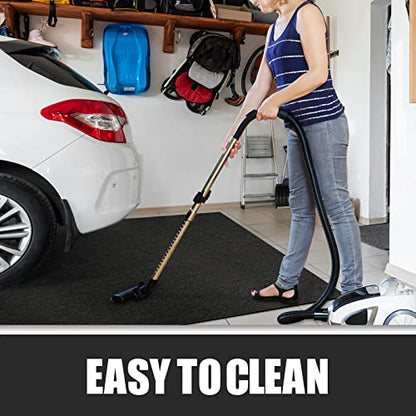 LINLA Premium Absorbent Oil Mat Contains Liquid Garage Floor Mat, Reusable, Washable, Protects Garage Floor or Driveway Surface, Shop,Parking, 7.4 ft x 20 ft - size: 7'5" x 20' (Rectangular)