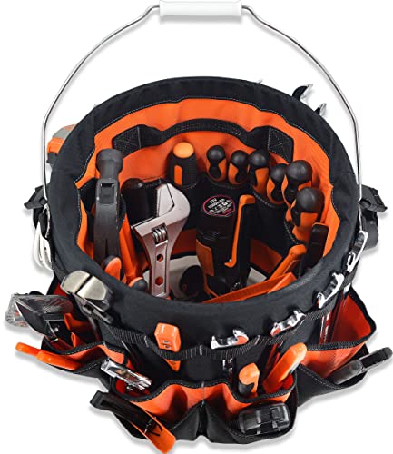 WELKINLAND 5 gallon bucket tool organizer, 5 gallon bucket holder, bucket liner, Bucket tool organizer, Tool bucket, Bucket tool bag, Bucket organizer, Bucket bag organizer, Bucket organizer