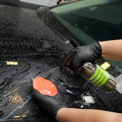 Clay Lubricant Car Detailing for Clay Bars, SPTA 16oz 500ml Clay Luber Synthetic Lubricant with Wetting Agents for Clayblock and Car Detailing Clay (Works on Cars, Trucks, SUVs, Jeeps & More -CL022