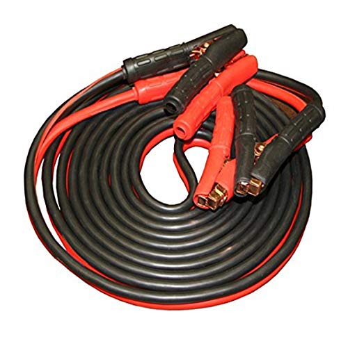 FJC 45255 1 Gauge Commercial Duty 25' Booster Cable - 800 amp