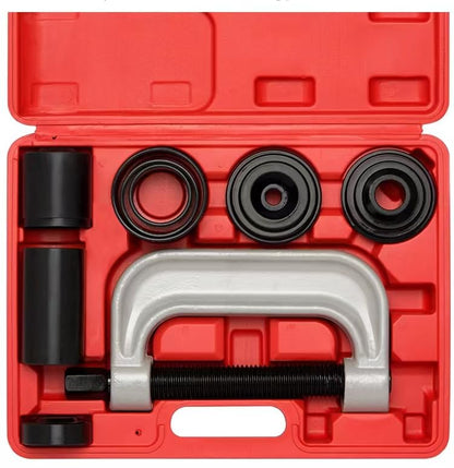 Ball Joint Removal Tool Kit,10PC Ball Joint Press Kit for Most 2WD 4WD Cars and Light Trucks (red) - color: red
