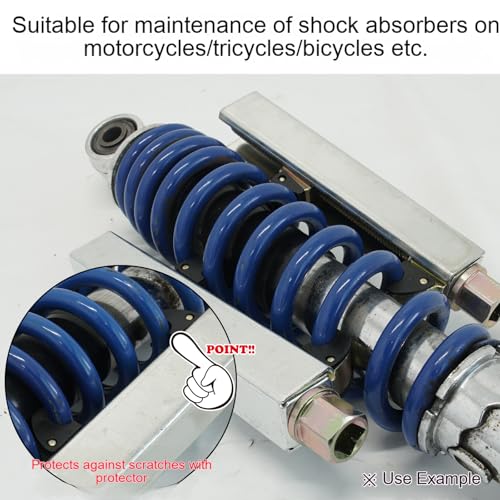 Motorcycle coil spring compressor