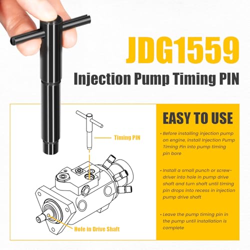 JDG1559 Timing PIN, Injection Pump Timing PIN, fit for JD Engine Fuel Pump Timing Tool Replace for JDG1559 40610