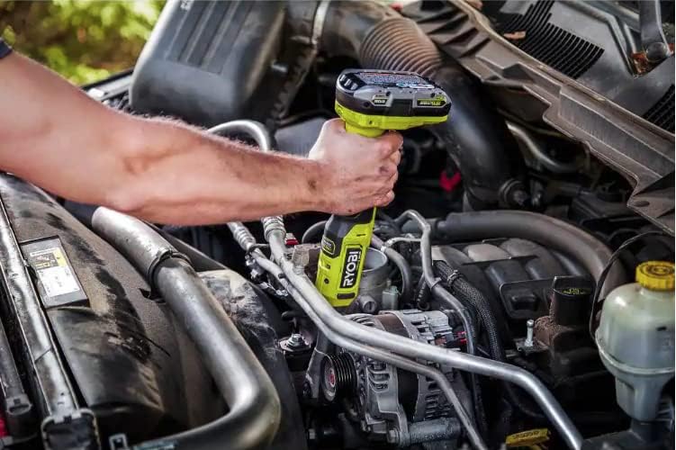 RYOBI ONEAND HP 18V BRUSHLESS Cordless 3/8 in. Extended Reach Ratchet Tool ONLY PBLRC25B | Battery and Charger Sold Separately