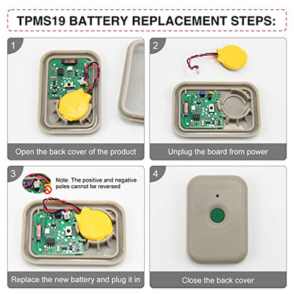 JDIAG TPMS Sensor Tool, TPMS Relearn Tool for Ford F150 Lincoln Mercury Auto TPMS Reset Sensor Programming Training Tools Tire Pressure Monitoring System (TPMS-19 / 8C2Z-1A203-A)