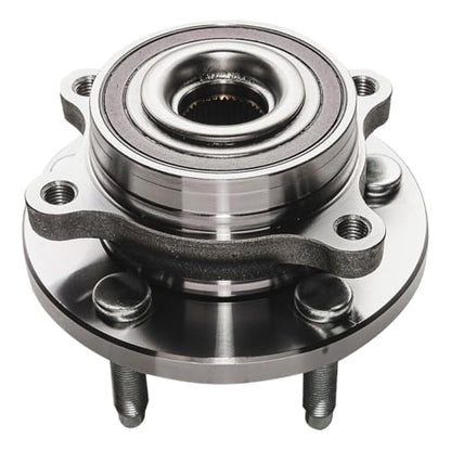 Detroit Axle - Steering Knuckles Kit for 2011-2014 Ford Edge, 2011-2015 Lincoln MKX, 2 Front Steering Knuckles and Wheel Bearing Hubs 2 Rear Wheel Bearing Hubs Replacement - size: 4UW48703-V1/Kit