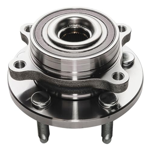 Detroit Axle - Steering Knuckles Kit for 2011-2014 Ford Edge, 2011-2015 Lincoln MKX, 2 Front Steering Knuckles and Wheel Bearing Hubs 2 Rear Wheel Bearing Hubs Replacement - size: 4UW48703-V1/Kit