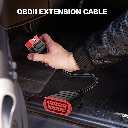 THINKCAR Scanner THINKSCAN 662 OBD2 Scanner + Universal 16 Pin Male to Female OBD2 Extension Cable