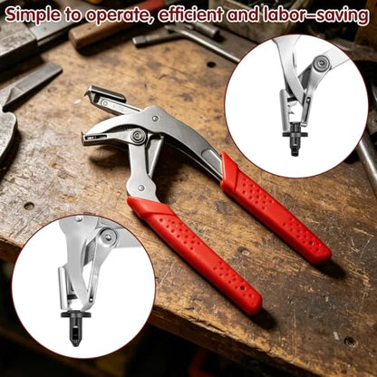 1Pcs Car Clip Pliers Removal Tool For Car, Auto Fastener Clip Removal Pliers, Spring-Loaded Damage-Free Fastener Remover, Auto Door Panels Interior Exterior Trim Mechanic Disassembly