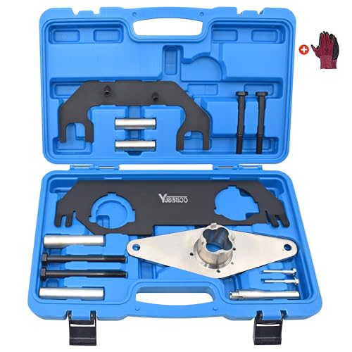 Engine Camshaft Timing Tool Kit, Compatible with Land Rover Discovery Sport Evoque 2.0T Jaguar F pace XE XF Petrol Engine, Replace JLR-303-1636 JLR-303-1635 JLR-303-1630