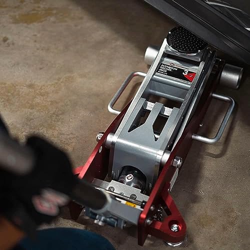 AFF 3 Ton Wrecker Service Jack, Lightweight Anodized Aluminum Frame, Double Pumper Technology, 210 - size: 3 Ton Capacity