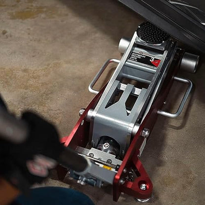 AFF 3 Ton Wrecker Service Jack, Lightweight Anodized Aluminum Frame, Double Pumper Technology, 210 - size: 3 Ton Capacity