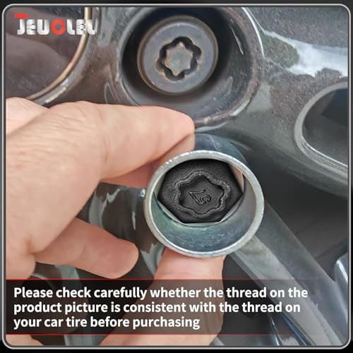 22PCS Wheel Locking Nut Key Kit Compatible with BMW Series | Wheel Lock Nut Socket Adapter Set, Anti-Theft Lug Removal Tool, Anti-Theft Screw Remover, Repair Tool, Tyre Fitting, garage - color: 22pc Socket Set