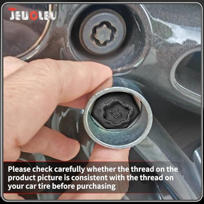 22PCS Wheel Locking Nut Key Kit Compatible with BMW Series | Wheel Lock Nut Socket Adapter Set, Anti-Theft Lug Removal Tool, Anti-Theft Screw Remover, Repair Tool, Tyre Fitting, garage - color: 22pc Socket Set