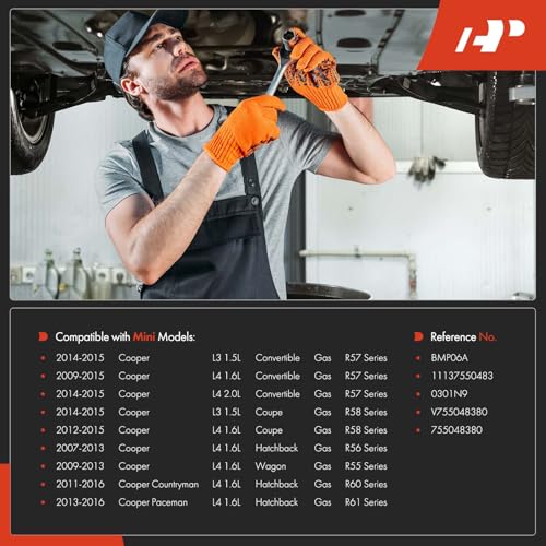 A-Premium Engine Oil Pan Replacement for Mini Cooper R57 R58 R56 R55 Series Cooper Countryman R60 Series Cooper Paceman R61 Series | Compatible with Mini Cooper R57 R58 R56 R55 Series 2007-2015, Cooper Countryman R60 Series, Cooper Paceman R61 Series