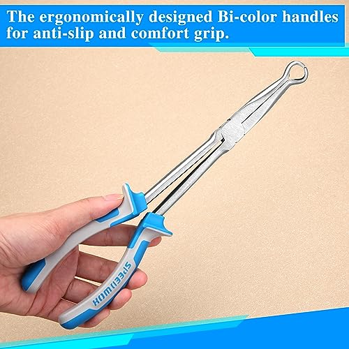 SPEEDWOX Long Reach Hose Grip Pliers - 11 Inch Spark Plug Removal Pliers, Hose Clamp Tool - style: 279mm