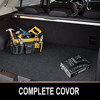 TREETONE Oil Spill Mat, 7.4 x 20 Ft, Premium Absorbent Oil Pad. Contains Liquids, Protects Garage Floor from Spills, Drips, Splashes and Stains. Washable, Reusable, Waterproof Rubber Parking Mats - size: 7.4 x 20 Feet