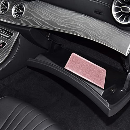 Car Registration and Insurance Holder, Premium Leather Insurance and Registration Holder,vehicle Glove Box Car Organizer, with Magnetic Shut for Cards, Driver License (Glitter Rose Gold) - color: 08-Glitter Rose Gold