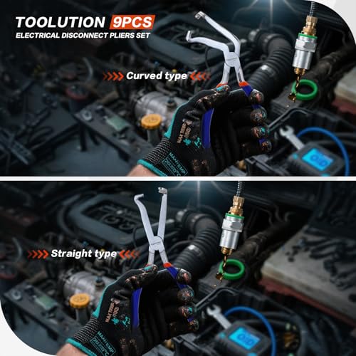 9pcs Electrical Disconnect Plier Set - color: 9pcs Set