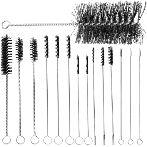 61820 Engine Brush Kit, 12 Pcs | Include 0.25/5/16/3/8 Inch 0.5/5/8/0.75/8.75/1.25/5 Inch