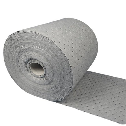 Universal Absorbent Roll | Oil Spill Absorbent Pads for Garage & Automotive | 150" L x 15" W Super Absorbent Mats | Oil Absorbing Sheets for Multi-Purpose Use