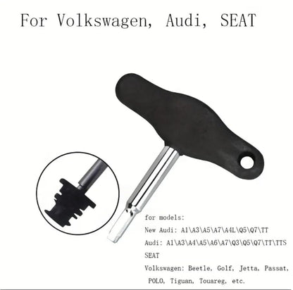 6 PCS Oil Pan Drain Plug Screw Replace,OEM 06L103801 And 1pc Car Tool Oil Drain Plug Screw Plastic Professional Tool For Volkswagen Audi Golf Passat，audi oil drain plug