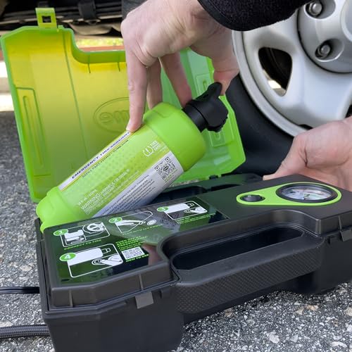 Slime 10201 Sealant Replacement Cartridge Only for Smart Spair Ultra Car Flat Tire Repair Kit, 22oz - style: Smart Spair Ultra Car Refill