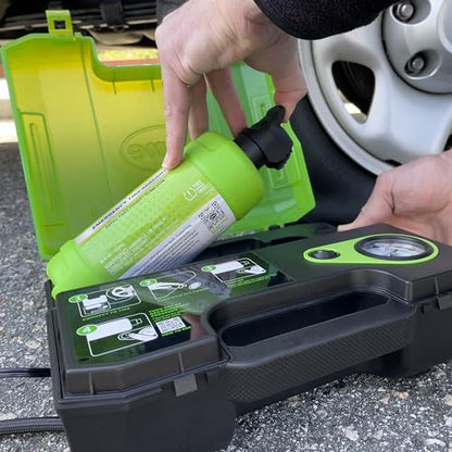 Slime 10202 Sealant Replacement Cartridge Only for Smart Spair Ultra Truck Flat Tire Repair Kit, 22oz - style: Smart Spair Ultra Truck Refill