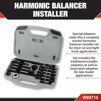 Performance Tool W89710 Harmonic Balancer Installer - Professional Grade Automotive Tool for Engine Balance Repair - style: Harmonic Balancer Installer
