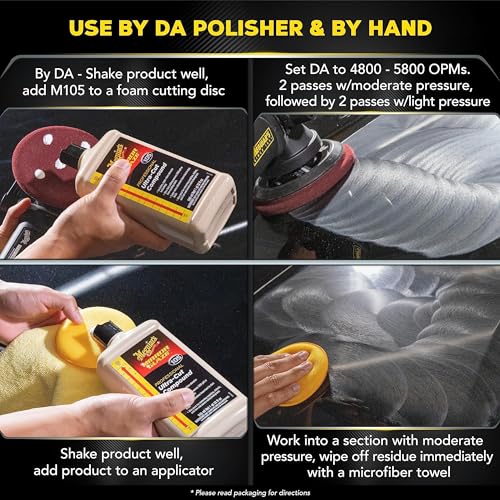 Meguiar’s Mirror Glaze Ultra-Cut Compound, Car Polishing Compound for Car Paint to Remove Light Defects and Restore Clarity; Use On Cars, Trucks & Suvs - 32 Fl Oz - size: 32 Oz, style: Ultra-Cut Compound