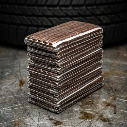 90pcs 4" Brown Tire Repair Strings, Automotive Tool Tire Repair Plugs, Tire Plugs Heavy Duty for Tubeless Tires Car, Bike, ATV - size: 90 PCS
