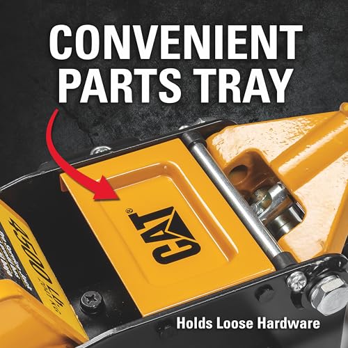 Cat 4500 Pound Xtra Low-Profile Jack, Extra Low, Classic Cars, Lowered Vehicles - 980723ECE