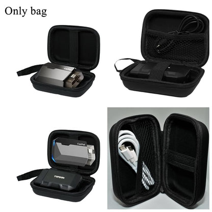 Topdon Scanner case Bluetooth OBD2 Car Scan Tool Code Reader Diagnostic Tool Bag,Key Matching Instrument Bag, Storage Holder Box for USB Cables,Compatible with Topscan/Carpal/XTOOL A30M (Bag Only)