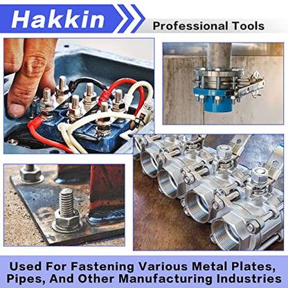3/8-16 Hex Bolts and Nuts Kit 64PCS, 304 Stainless Steel 3/8” Heavy Duty Nuts and Bolts Screws Flat & Lock Washers Kit, Machine Screws Set with Storage Case - size: 64PCS 3/8-16 Hex Bolts Silver