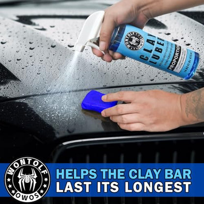 Wontolf 10 Pack Clay Bars Auto Detailing Premium Grade Magic Clay Bar Kit Car Detailing Kit with Washing and Adsorption Capacity for Car Detailing Car Wash Clean - color: Blue