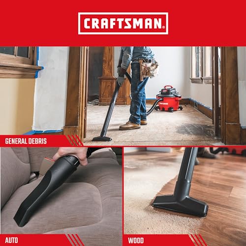 CRAFTSMAN CMXZVBE38735 Genuine 12-Gal. Wet Dry Vac Dust Collection Bags | For Fine Dust, Fits Most 12 Gallon CRAFTSMAN Shop Vacuums, Collects Dry Fine Debris, Reduces Cleanup Time, 2-Pack - style: 12 Gallon Fine Dust