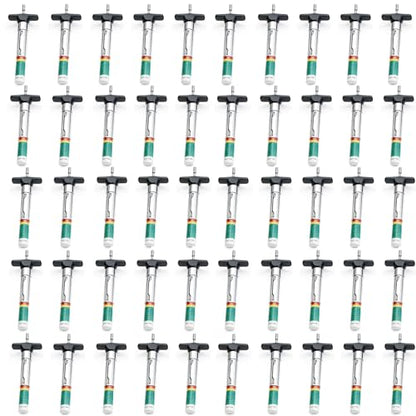50 Pieces Tyre Tread Depth Gauge Color Coded Tire Tread Depth Accurate Measurement Tools