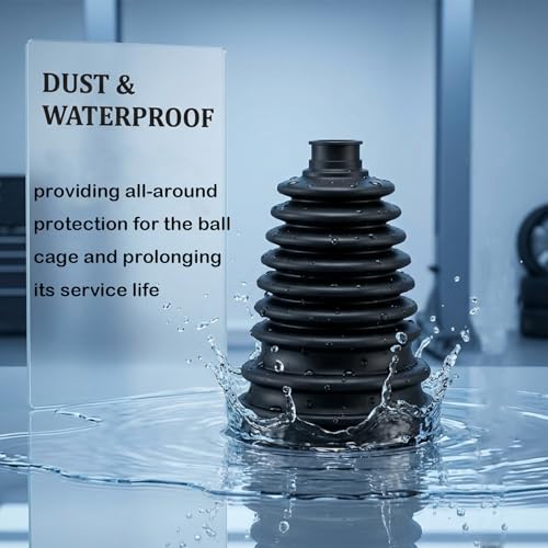 2PCS CV Boot Repair Kit with Expander Tool & Clamps, Silicone CV Axle Boot Repair Kit for for Protect Axle, Universal CV Joint Boot Dustproof and Waterproof Fits for Most Cars