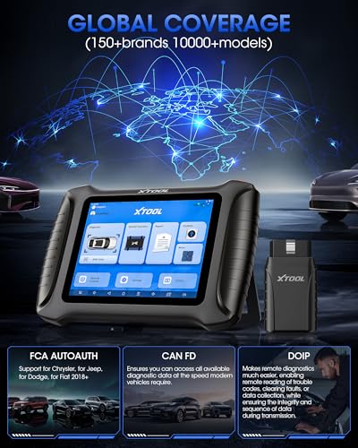 XTOOL IP900BT ECU Coding OBD2 Scanner, ADAS Calibration Diagnostic Tool | AI-Assisted Wireless Scan Tool, 3-Y Fr ee Update, 41+Reset, 4000+ Bidirectional Control, FCA/CAN FD/DoIP, PMI