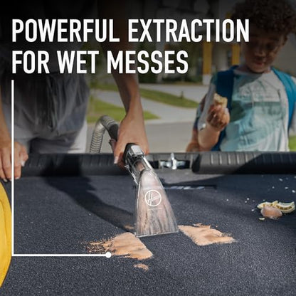 Hoover CleanSlate 5-Piece Interior Car Cleaning Kit, Compatible with Hoover Spot & Carpet Cleaners, Removes Wet & Dry Messes, Includes Auto Cleaning Solution for Upholstery and Carpeted Floor Mats | For Hoover Spot & Carpet Cleaners, Removes Wet & Dry Mes