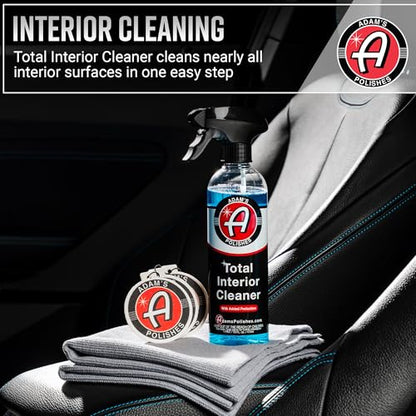 Adam's Essential Car Wash Kit (17-Item) - Auto Detailing Car Care Cleaning Kit with Foam Gun & Bucket Car & Truck Lovers, Dads, Moms and DIYers - style: Essential (17-Item)