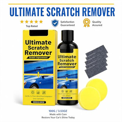 Nanopolix Scratch Remover, Nanopolix Ultimate Scratch Remover, Scratch Car Scratch Remover Kit, Quick Repair Scratches and Restore Shine, All Paint Colors Polishing Kit