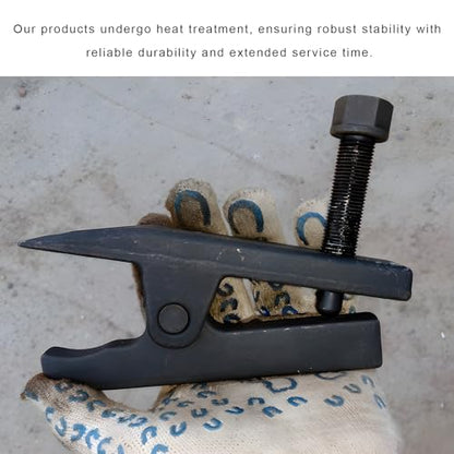 Ball Joint Separator Tool, Adjustable Ball Joint Puller and Extractor Adjusts from 1-1/2" to 1-7/8", Universal Removal Tool for Separating Arms, Tie Rods & Ball Joints on Cars